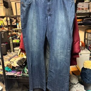 Seven7 Men's Relaxed Fit Blue Jeans